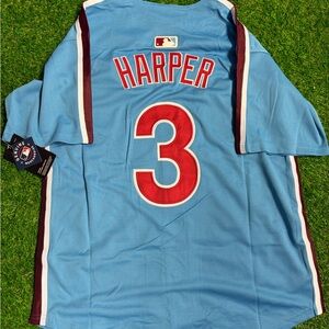 Authentic Phillies Harper Jersey!